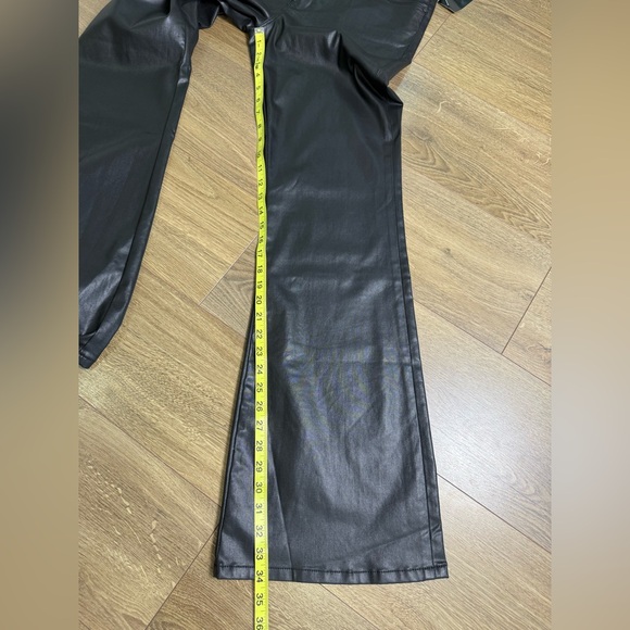 NWT Kut From The Kloth Ana Fab Ab Coated High Waist Flare Jeans Black Size 12 - Picture 11 of 11